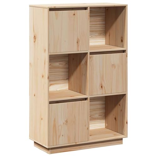 Homgoday Highboard 74x35x117 cm Massivholz Kiefer Kommode Model814364 Homgoday Highboard 74x35x117 cm Massivholz Kiefer Kommode Model814364 von Homgoday