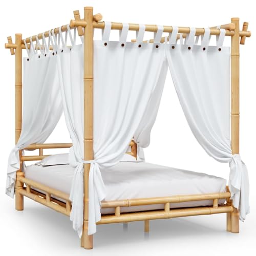 Homgoday Himmelbett 140x200 cm Bambus Bambusbett Model340050 Homgoday Himmelbett 140x200 cm Bambus Bambusbett Model340050 von Homgoday