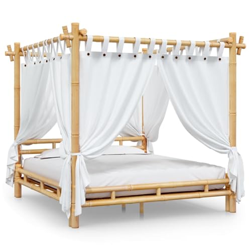 Homgoday Himmelbett 180x200 cm Bambus Bambusbett Model340052 Homgoday Himmelbett 180x200 cm Bambus Bambusbett Model340052 von Homgoday