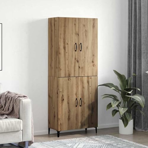 Homgoday Hochboard 2 pcs Eiche handwerklich 69,5 x 34 x 180 cm Highboard Model3394570 Homgoday Hochboard 2 pcs Eiche handwerklich 69,5 x 34 x 180 cm Highboard Model3394570 von Homgoday