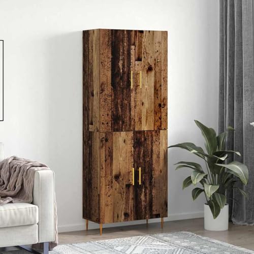 Homgoday Hochboard Altholz 69,5 x 34 x 180 cm Holzwerkstoff Highboard Model3394578 Homgoday Hochboard Altholz 69,5 x 34 x 180 cm Holzwerkstoff Highboard Model3394578 von Homgoday