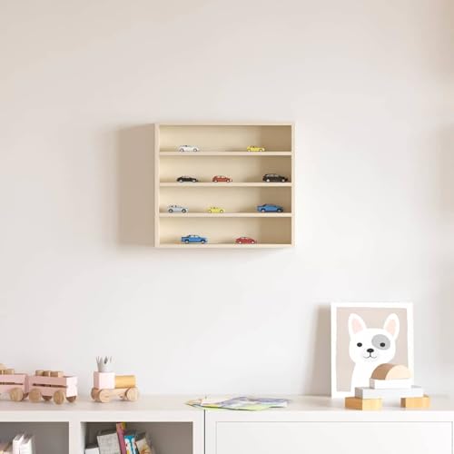 Homgoday Holz-Sammelvitrine Braun 40 x 8,5 x 37 cm Sperrholz Vitrinen Model42015615 von Homgoday