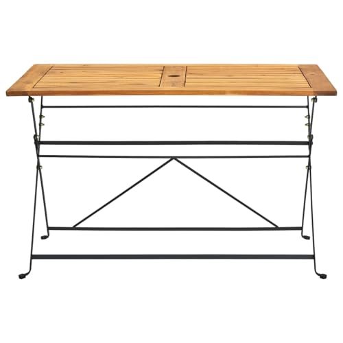 Homgoday Klappbarer Gartentisch 120x70x74 cm Massivholz Akazie Partytisch Model313159 Homgoday Klappbarer Gartentisch 120x70x74 cm Massivholz Akazie Partytisch Model313159 von Homgoday