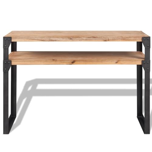Homgoday Konsolentisch Akazienholz Massiv 120x40x85 cm Beistelltisch für Wohnzimmer Model243915 Homgoday Konsolentisch Akazienholz Massiv 120x40x85 cm Beistelltisch für Wohnzimmer Model243915 von Homgoday