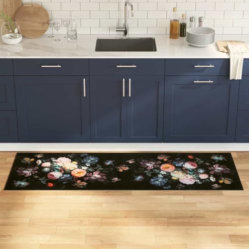 Homgoday Küchenmatte Floral Blumen 60 x 180 cm Samt Küchenmatte Model42013425 Homgoday Küchenmatte Floral Blumen 60 x 180 cm Samt Küchenmatte Model42013425 von Homgoday