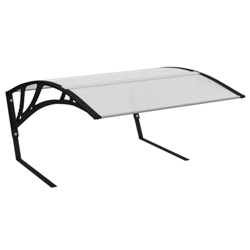 Homgoday Mähroboter-Garage Schwarz 80x101x46 cm Rasenmäherschuppen Model4008206 von Homgoday