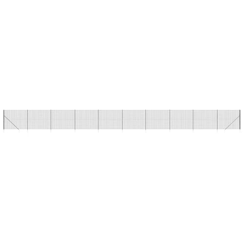Homgoday Maschendrahtzaun mit Bodenhülsen Anthrazit 1,4x25 m Zaun Model154251 Homgoday Maschendrahtzaun mit Bodenhülsen Anthrazit 1,4x25 m Zaun Model154251 von Homgoday