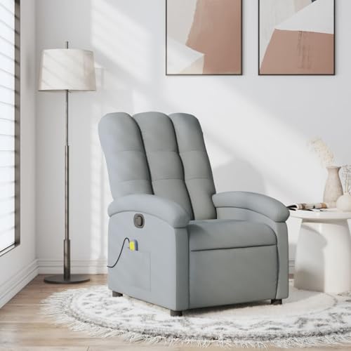 Homgoday Massage-Relaxsessel, hellgrauer Stoff Loungesessel Model3205384 Homgoday Massage-Relaxsessel, hellgrauer Stoff Loungesessel Model3205384 von Homgoday