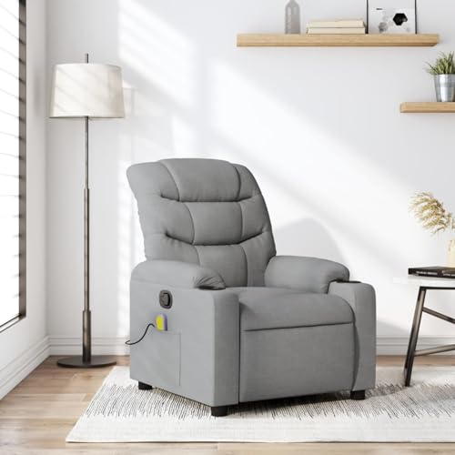 Homgoday Massage-Relaxsessel, hellgrauer Stoff Loungesessel Model3206915 Homgoday Massage-Relaxsessel, hellgrauer Stoff Loungesessel Model3206915 von Homgoday