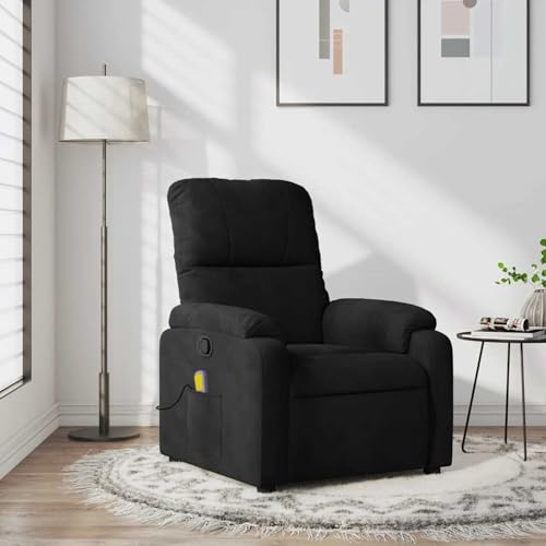 Homgoday Massage-Relaxsessel, schwarzer Mikrofaserstoff Loungesessel Model3206130 Homgoday Massage-Relaxsessel, schwarzer Mikrofaserstoff Loungesessel Model3206130 von Homgoday
