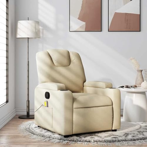 Homgoday Massage-Relaxsessel Cremefarbener Stoff Loungesessel Model3205515 Homgoday Massage-Relaxsessel Cremefarbener Stoff Loungesessel Model3205515 von Homgoday