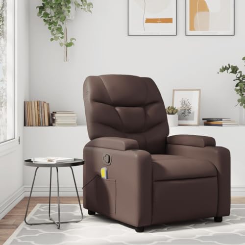 Homgoday Massagesessel, neigbar, braun, Kunstleder, Massagesessel, Massagesessel, Relaxsessel, Massagesessel, Ganzkörper-Relaxsessel, Modell 372474 Homgoday Massagesessel, neigbar, braun, Kunstleder, Massagesessel, Massagesessel, Relaxsessel, Massagesessel, Ganzkörper-Relaxsessel, Modell 372474 von Homgoday