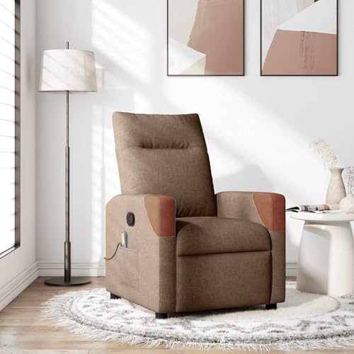 Homgoday Massagesessel Braun Stoff Loungesessel Model4104820 Homgoday Massagesessel Braun Stoff Loungesessel Model4104820 von Homgoday