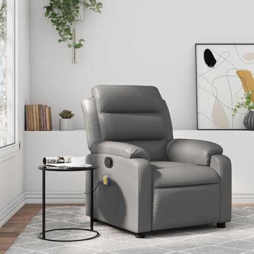 Homgoday Massagesessel Relaxsessel Grau Kunstleder Loungesessel Model3206162 Homgoday Massagesessel Relaxsessel Grau Kunstleder Loungesessel Model3206162 von Homgoday