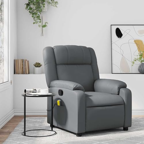 Homgoday Massagesessel Relaxsessel Grau Kunstleder Loungesessel Model3206190 Homgoday Massagesessel Relaxsessel Grau Kunstleder Loungesessel Model3206190 von Homgoday