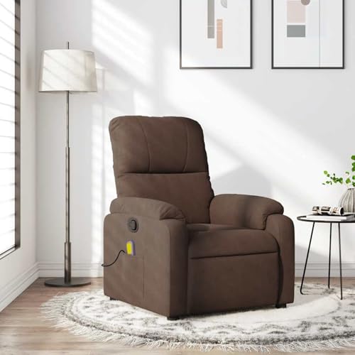 Homgoday Massagesessel mit Liegefunktion, braun, Mikrofaserstoff Loungesessel Model3206128 Homgoday Massagesessel mit Liegefunktion, braun, Mikrofaserstoff Loungesessel Model3206128 von Homgoday
