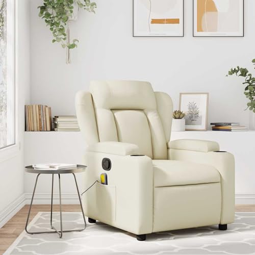 Homgoday Massagesessel mit Relaxfunktion, Kunstleder, Creme Loungesessel Model3205597 Homgoday Massagesessel mit Relaxfunktion, Kunstleder, Creme Loungesessel Model3205597 von Homgoday