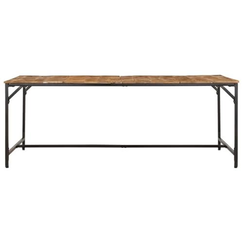 Homgoday Massiver Mango-Holztisch 200x100cm mit Eisengestell - Industriestil | Einzigartige Maserung | Montage erforderlich Model373607 Homgoday Massiver Mango-Holztisch 200x100cm mit Eisengestell - Industriestil | Einzigartige Maserung | Montage erforderlich Model373607 von Homgoday
