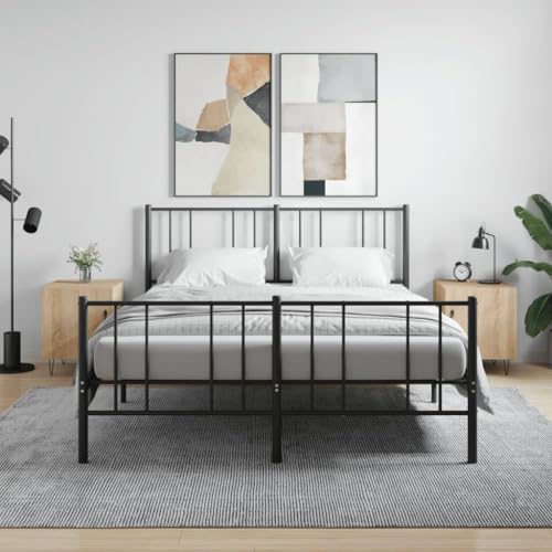 Homgoday Nachttische, 2 Stück, Holz, Sonoma-Eiche, 40 x 40 x 50 cm, Nachttisch für Schlafzimmer, Haus, Dekoration, Design, Stil Zimmer, Schlafzimmer, Möbel Typ 3 von Homgoday
