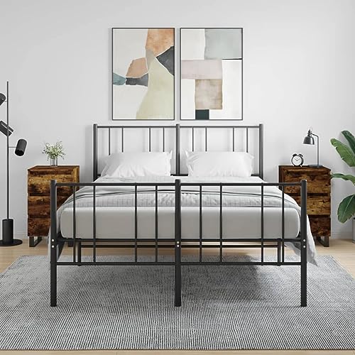 Homgoday Nachttische, 2 Stück, Holztechnik, rauchige Eiche, 40 x 35 x 69 cm, Nachttisch für Schlafzimmer, Haus, Dekoration, Design, Stil Zimmer, Schlafzimmer, Tisch Homgoday Nachttische, 2 Stück, Holztechnik, rauchige Eiche, 40 x 35 x 69 cm, Nachttisch für Schlafzimmer, Haus, Dekoration, Design, Stil Zimmer, Schlafzimmer, Tisch von Homgoday