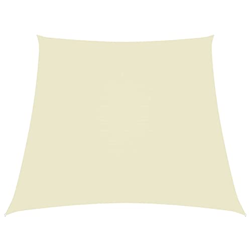Homgoday Outdoor-Zelt für Privatsphäre, Sonnensegel aus Oxford-Stoff, Trapez 2/4 x 3 m, Creme, für Garten und Balkon, Sonnensegel für den Außenbereich, Seitenmarkise für Terrasse im Freien Homgoday Outdoor-Zelt für Privatsphäre, Sonnensegel aus Oxford-Stoff, Trapez 2/4 x 3 m, Creme, für Garten und Balkon, Sonnensegel für den Außenbereich, Seitenmarkise für Terrasse im Freien von Homgoday
