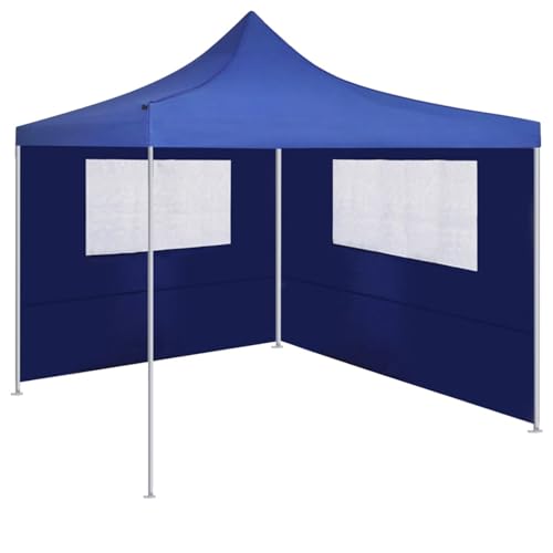 Homgoday Partyzeltwand mit Fenster, 4x2m, Blau, Stoff/PVC, 70g/m² - Moskitoschutz Model3070422 Homgoday Partyzeltwand mit Fenster, 4x2m, Blau, Stoff/PVC, 70g/m² - Moskitoschutz Model3070422 von Homgoday