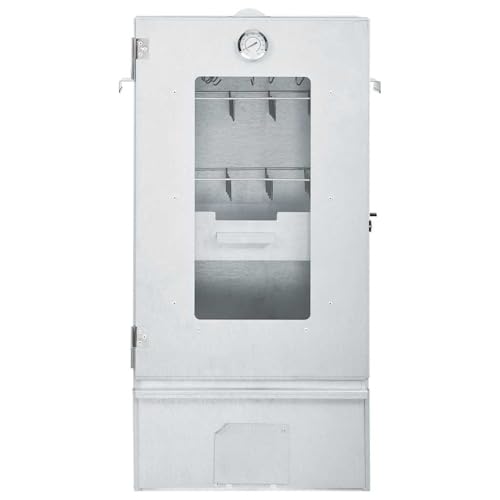 Homgoday R?ucherofen mit 1 kg Hackschnitzel 44,5 x 29 x 83 cm Grill Model46528 Homgoday R?ucherofen mit 1 kg Hackschnitzel 44,5 x 29 x 83 cm Grill Model46528 von Homgoday