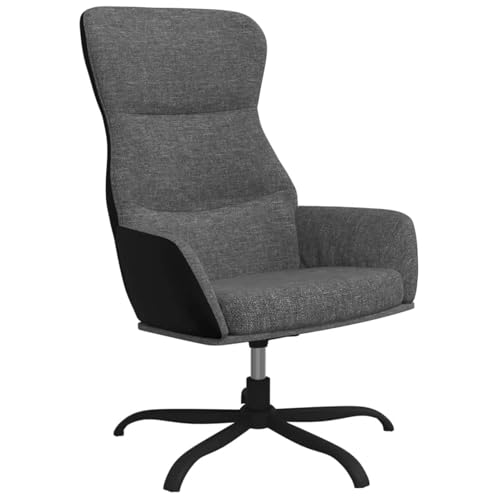 Homgoday Relaxsessel Hellgrau Stoff Entspannungsstuhl Model341091 von Homgoday