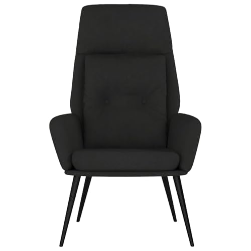 Homgoday Relaxsessel Schwarz Wildleder-Optik von Homgoday