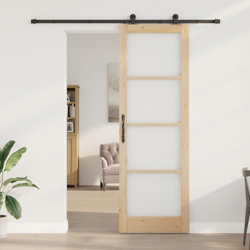 Homgoday Schiebetür mit Hardware-Set 'ORKDAL'78x232 cm Schiebetüren Komplettset Homgoday Schiebetür mit Hardware-Set 'ORKDAL'78x232 cm Schiebetüren Komplettset von Homgoday