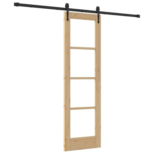 Homgoday Schiebetür mit Zubehörset 'ORKDAL'61x198.5 cm Sliding Door Model3332461 Homgoday Schiebetür mit Zubehörset 'ORKDAL'61x198.5 cm Sliding Door Model3332461 von Homgoday