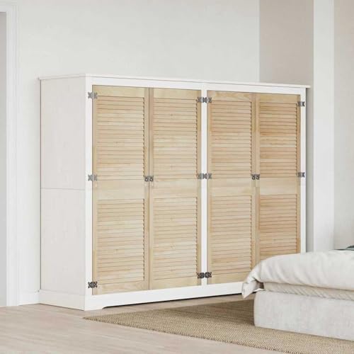 Homgoday Schranktüren Other mit Tür 4 pcs Braun 140.5 x 49.5 x 2.1 cm Schranktüren Model3394498 von Homgoday