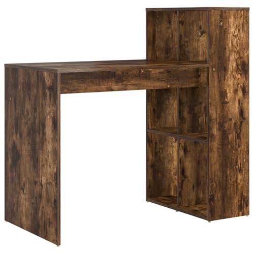 Homgoday Schreibtisch Geräucherte Eiche Holzwerkstoff Mittel Rechteckig Bürotisch Model869462 Homgoday Schreibtisch Geräucherte Eiche Holzwerkstoff Mittel Rechteckig Bürotisch Model869462 von Homgoday