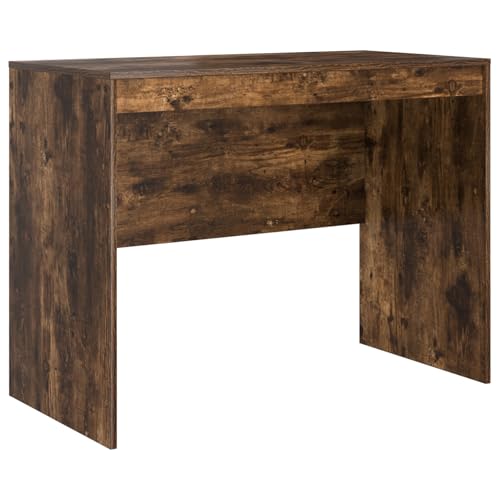 Homgoday Schreibtisch Geräucherte Eiche Spanplatte 100 x 50 x 76 cm Bürotisch Model869446 Homgoday Schreibtisch Geräucherte Eiche Spanplatte 100 x 50 x 76 cm Bürotisch Model869446 von Homgoday