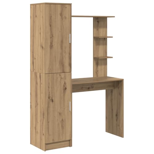 Homgoday Schreibtisch mit Stauraum Eiche Holzwerkstoff Bürotisch Model3337288 Homgoday Schreibtisch mit Stauraum Eiche Holzwerkstoff Bürotisch Model3337288 von Homgoday