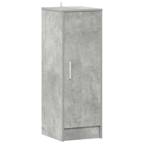 Homgoday Schuhschrank Betongrau 32x35x92 cm Holzwerkstoff Shoes Cabinet Model808976 von Homgoday