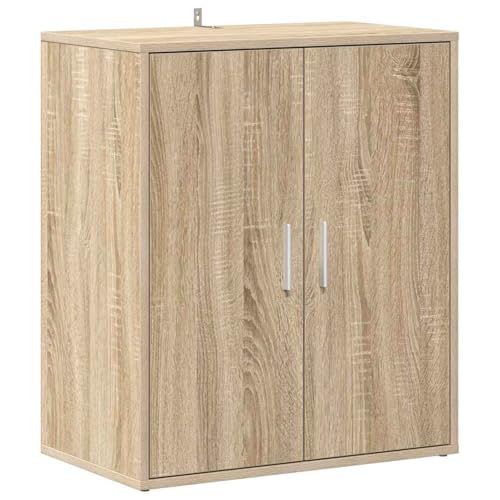 Homgoday Schuhschrank Sonoma-Eiche 60x35x70 cm Holzwerkstoff Shoes Cabinet Model808921 von Homgoday