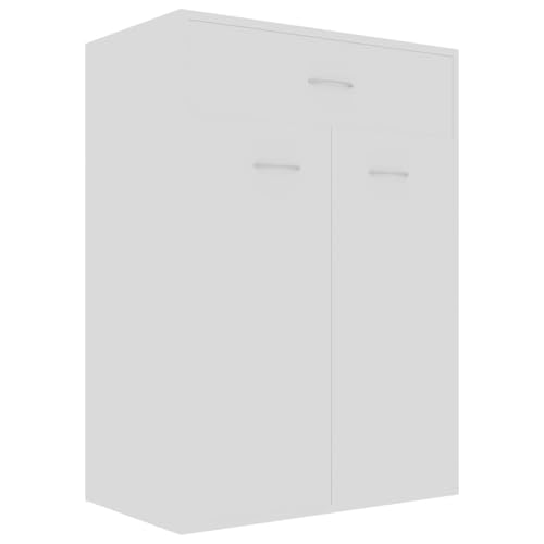 Homgoday Schuhschrank Wei? 60×35×84 cm Holzwerkstoff Shoes Cabinet Model801071 Homgoday Schuhschrank Wei? 60×35×84 cm Holzwerkstoff Shoes Cabinet Model801071 von Homgoday