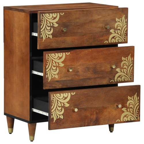 Homgoday Sideboard 60x33x75 cm Massivholz Mango Aufbewahrungsschrank Model4018739 Homgoday Sideboard 60x33x75 cm Massivholz Mango Aufbewahrungsschrank Model4018739 von Homgoday