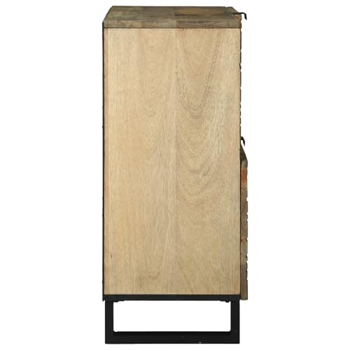 Homgoday Sideboard 80x33.5x75 cm Massivholz Mango Aufbewahrungsschrank Model4017963 Homgoday Sideboard 80x33.5x75 cm Massivholz Mango Aufbewahrungsschrank Model4017963 von Homgoday