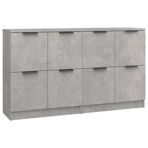 Homgoday Sideboards 2 STK Betongrau 60x30x70 cm Holzwerkstoff Anrichte Model3115807 Homgoday Sideboards 2 STK Betongrau 60x30x70 cm Holzwerkstoff Anrichte Model3115807 von Homgoday