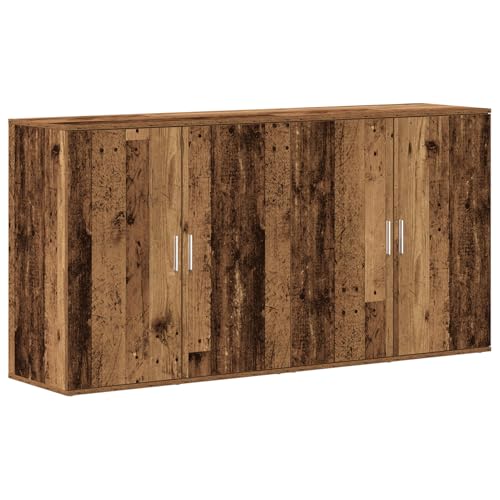 Homgoday Sideboards 2 Stück Alteiche 79x38x80 cm Holzwerkstoff Aufbewahrungsschrank Model3334308 Homgoday Sideboards 2 Stück Alteiche 79x38x80 cm Holzwerkstoff Aufbewahrungsschrank Model3334308 von Homgoday
