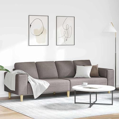 Homgoday Sofa Set Taupe Stoff Sofabezüge Model3335086 von Homgoday
