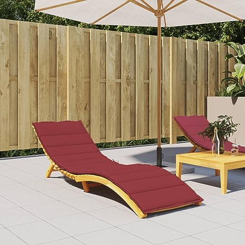 Homgoday Sonnenliege Auflage Liegenauflage Sitzauflage Liegestuhl Polster Gartenstuhlauflage Polsterauflage für Sonnenliege Gartenliege Weinrot 200x60x3 cm Oxford-Gewebe Homgoday Sonnenliege Auflage Liegenauflage Sitzauflage Liegestuhl Polster Gartenstuhlauflage Polsterauflage für Sonnenliege Gartenliege Weinrot 200x60x3 cm Oxford-Gewebe von Homgoday