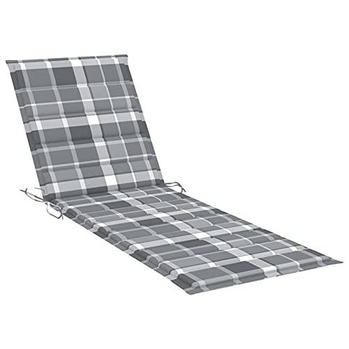 Homgoday Sonnenliegen-Auflage Polsterauflage Auflage Liegenauflage Gartenstuhlauflage Auflage für Sonnenliege Liegestuhl Gartenliege Strandliege Grau Karomuster 200x70x3 cm Oxford-Gewebe Homgoday Sonnenliegen-Auflage Polsterauflage Auflage Liegenauflage Gartenstuhlauflage Auflage für Sonnenliege Liegestuhl Gartenliege Strandliege Grau Karomuster 200x70x3 cm Oxford-Gewebe von Homgoday