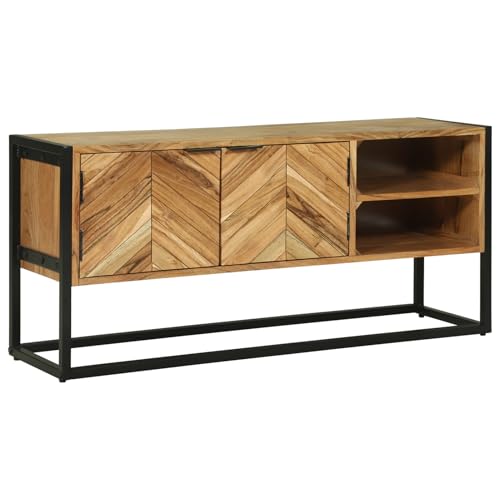 Homgoday TV-Schrank 110x30x50 cm Massivholz Akazie TV Table Model374111 Homgoday TV-Schrank 110x30x50 cm Massivholz Akazie TV Table Model374111 von Homgoday