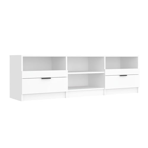 Homgoday TV-Schrank Weiß 150x33,5x45 cm Holzwerkstoff TV Cabinet Model811457 Homgoday TV-Schrank Weiß 150x33,5x45 cm Holzwerkstoff TV Cabinet Model811457 von Homgoday