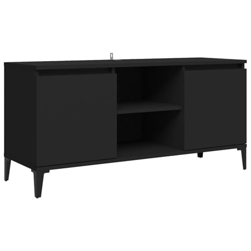 Homgoday TV-Schrank mit Metallbeinen Schwarz 103,5x35x50 cm TV Cabinet Model805969 Homgoday TV-Schrank mit Metallbeinen Schwarz 103,5x35x50 cm TV Cabinet Model805969 von Homgoday