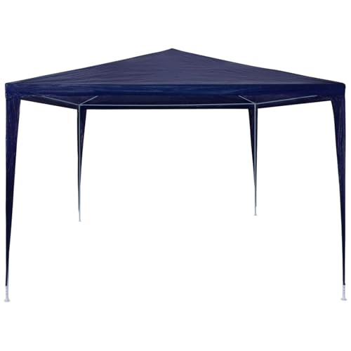 Homgoday UV- und wasserbeständiges Partyzelt 3x4m Blau mit Stahlrahmen - Outdoor-Festzelt Model45082 von Homgoday