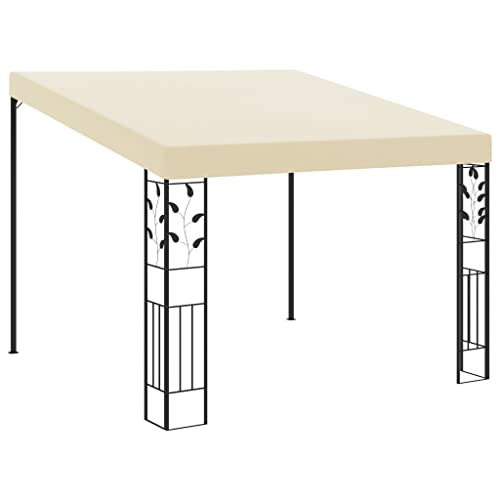 Homgoday Wand-Pavillon Anbaupavillon Partyzelt Gartenzelt Gartenpavillon Terrassenpavillon Sonnenschutz Terrassendach für Garten Terrasse Balkon 3x3x2,5 m Cremeweiß Homgoday Wand-Pavillon Anbaupavillon Partyzelt Gartenzelt Gartenpavillon Terrassenpavillon Sonnenschutz Terrassendach für Garten Terrasse Balkon 3x3x2,5 m Cremeweiß von Homgoday